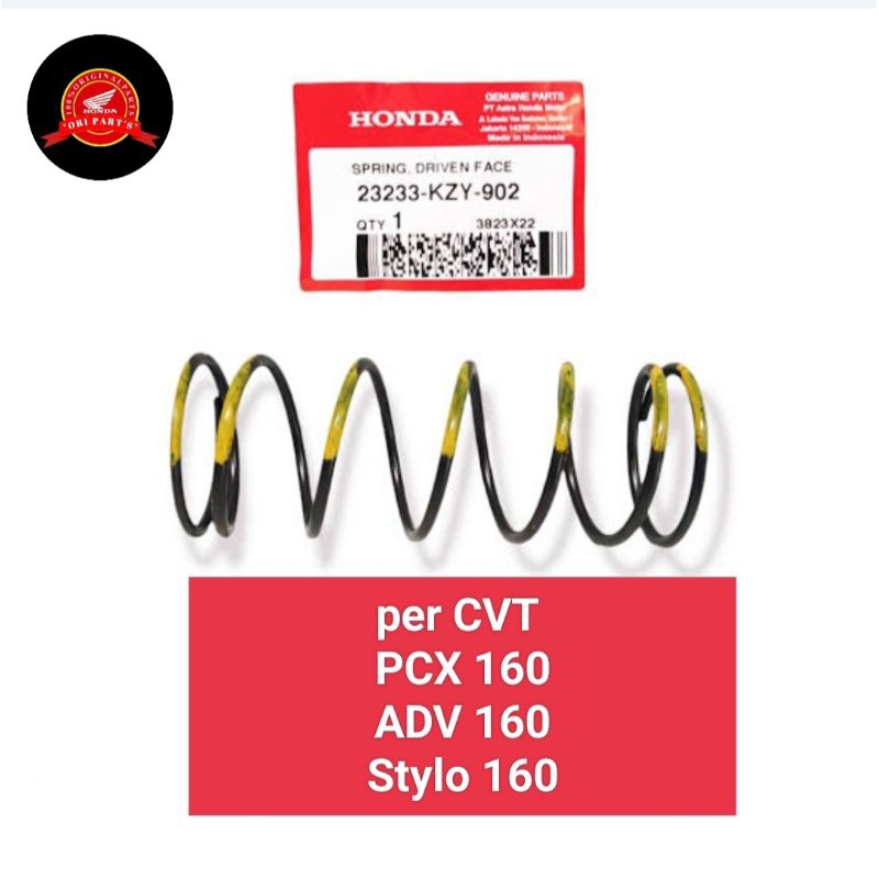per CVT pully pcx160 adv160 vario160 stylo160/23233kzy902