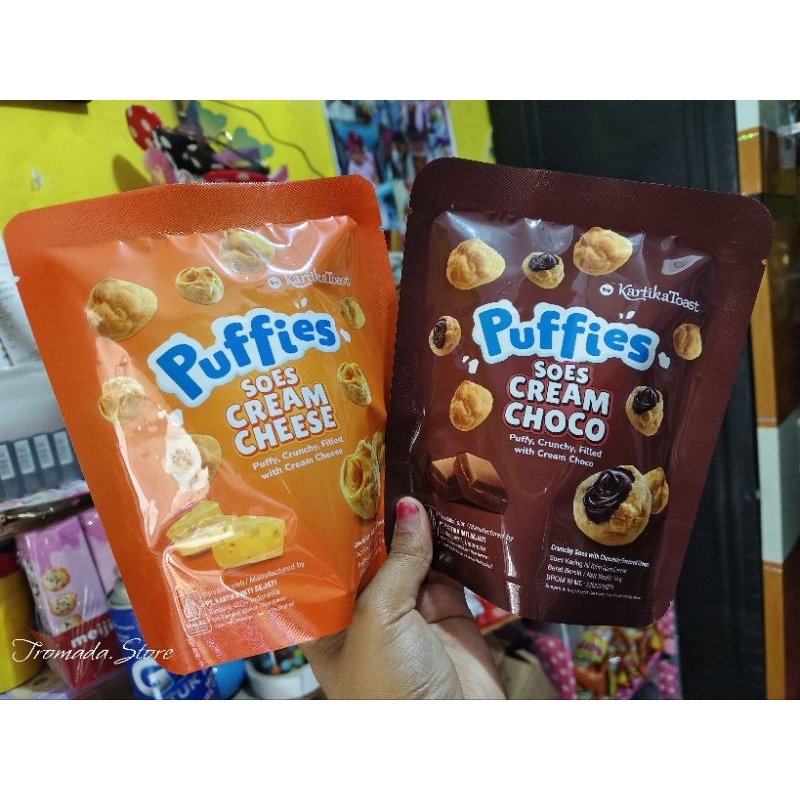 

Snack Puffies cream coklat dan keju ( isi 3 pcs )