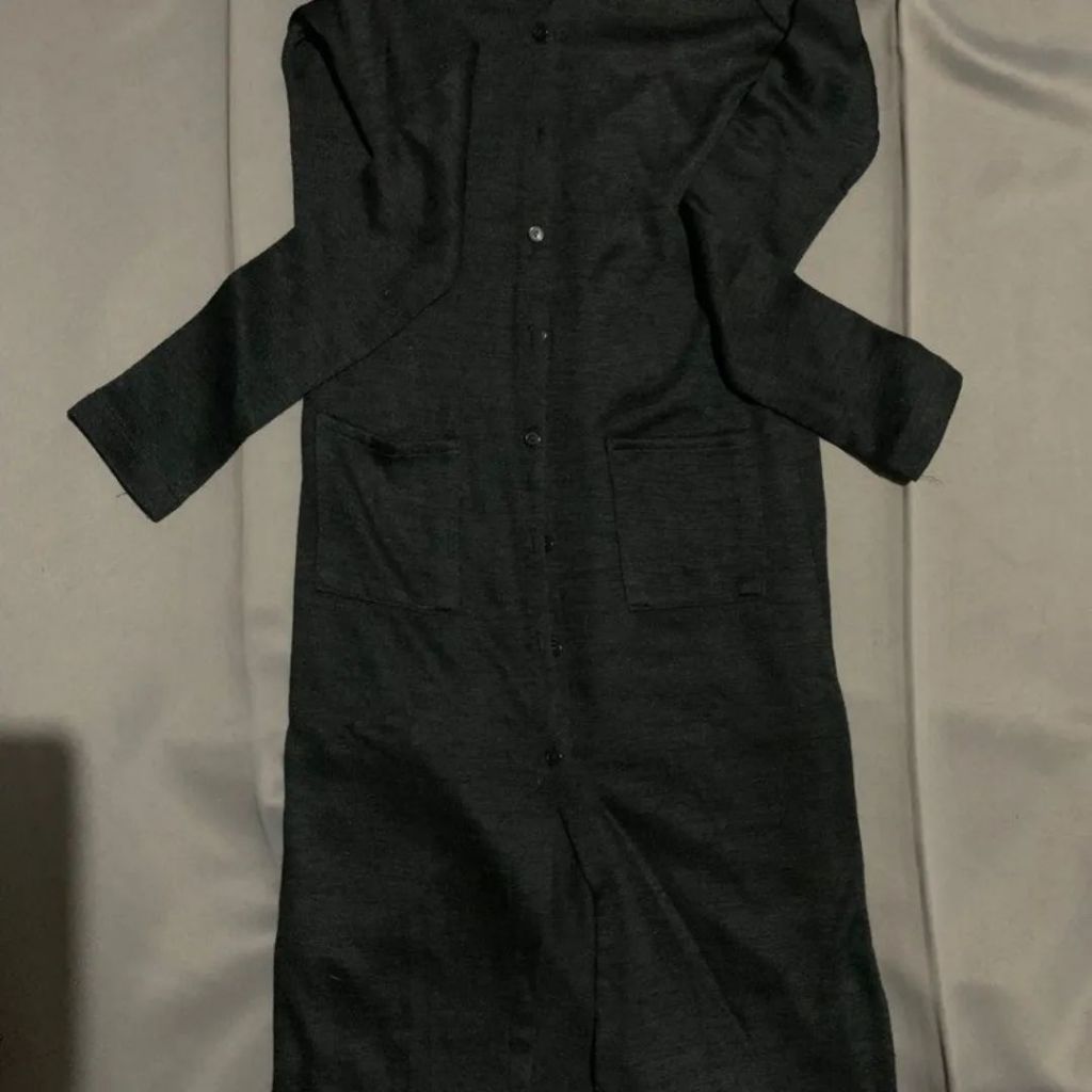 Colorbox long black cardigan outer preloved bekas