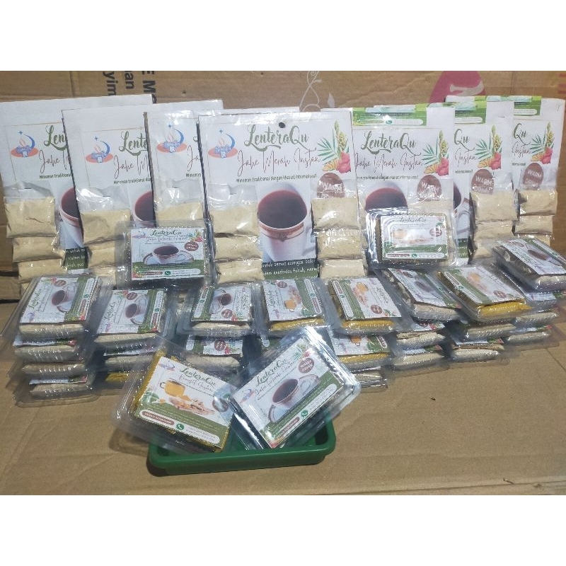 

Jahe merah bubuk dari LenteraQu terbuat dari 100% jahe merah asli yang diolah menjadi bubuk tanpa campuran pengawet, memiliki rasa pedas bersensasi hangat dengan aroma yang kuat.
