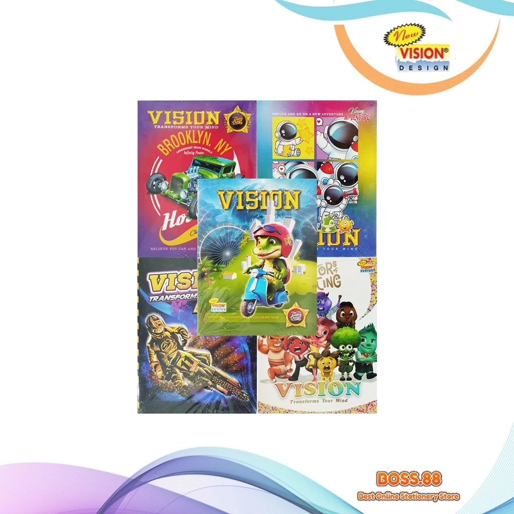 

BUKU TULIS NEW VISION 38 (1 PACK)