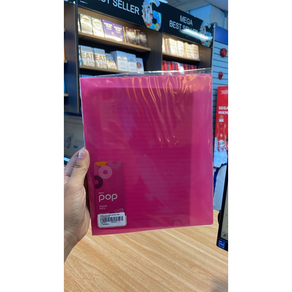 

Gramedia - DAIICHI POP BINDER NOTEB5 PINK DPO23B5430P01