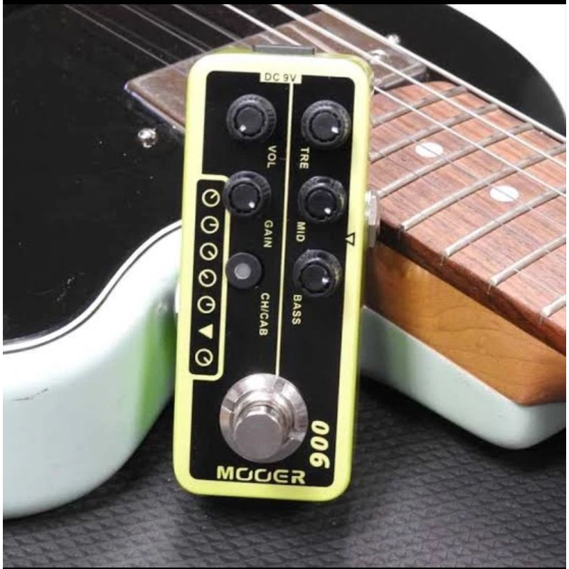 mooer micro PreAMP 006 - US Classic Deluxe, Based on Fender Blues Deluxe Mooer Original