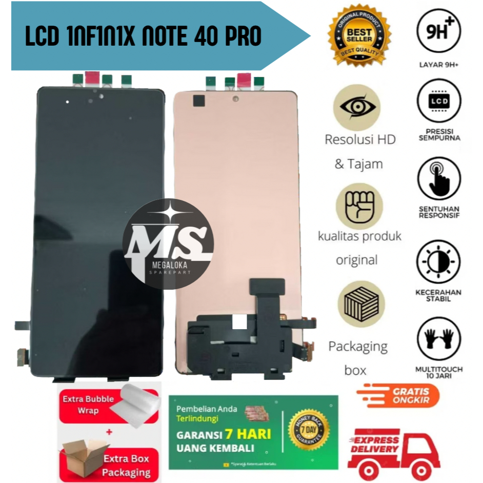 LCD INFINIX NOTE 40 PRO OLED GRATIS LEM DAN OBENG