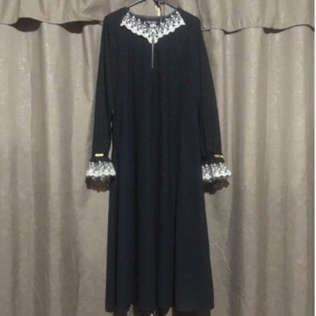 preloved abaya hitam