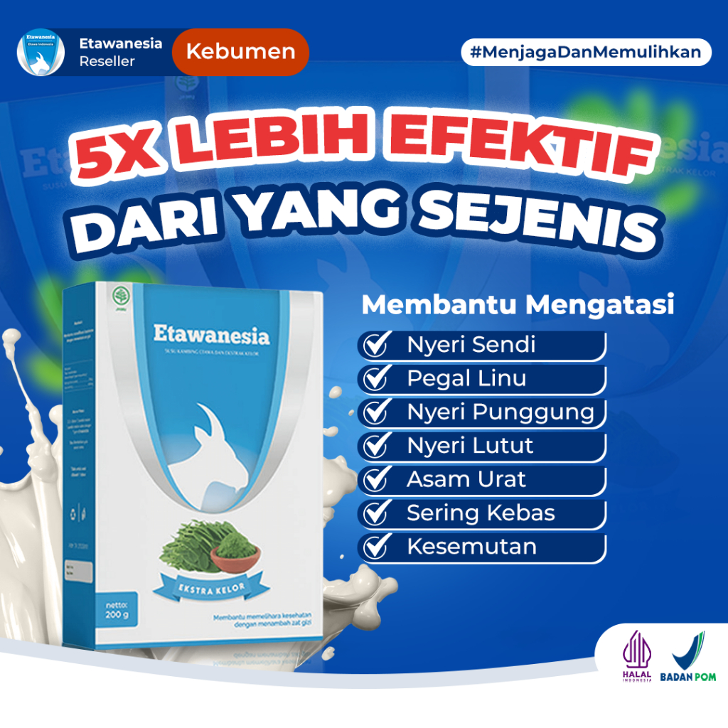 

SUSU KAMBING ETAWA PREMIUM - ETAWANESIA BUBUK 200gr BPOM