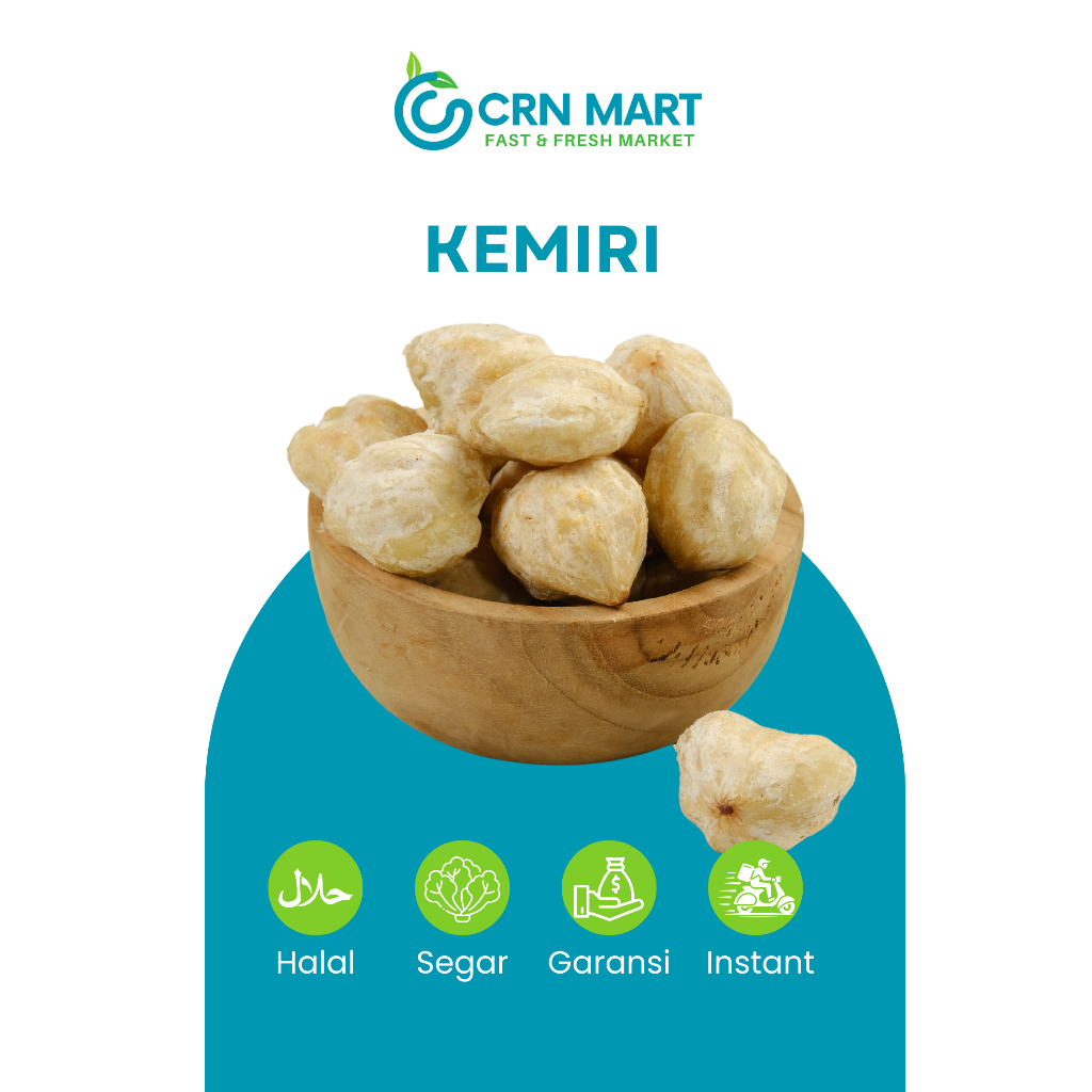 

CRN MART - Kemiri Premium/Rempah-rempah Kering/Candle Nut