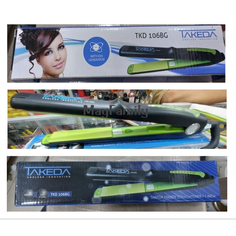 Catok Takeda 2in1 Catok Rambut Takeda