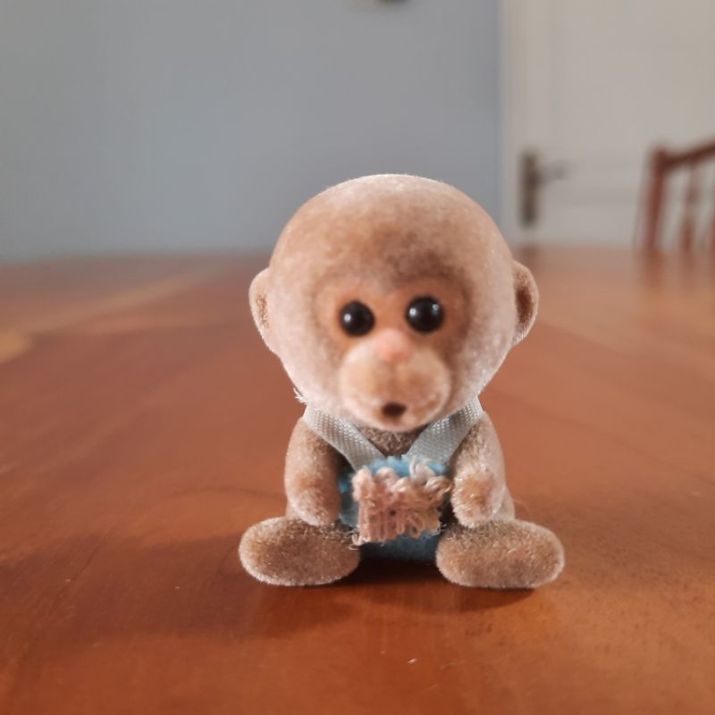 Sylvanian Baby Monkey Duduk Rare
