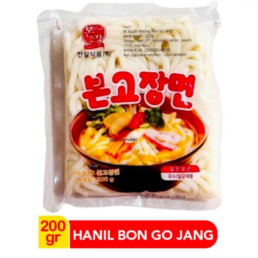 

HANIL BON GO JANG UDON NOODLE 200 GR / MIE BASAH UDON DEUCHI BONGOJANG KHAS KOREA 200gr