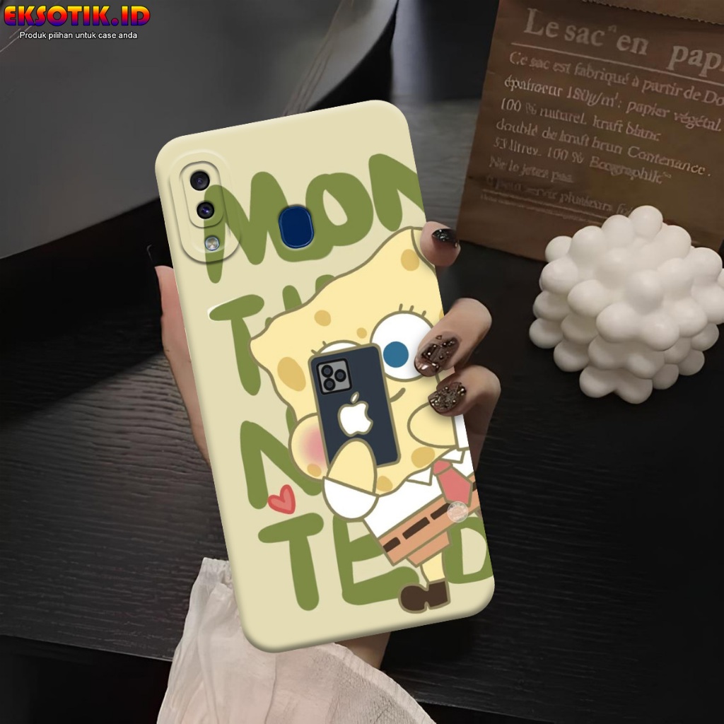 Case Samsung A20 / A30 - Casing Samsung A20 / A30  - Fashion Case - Silikon Samsung A20 / A30  - Mot