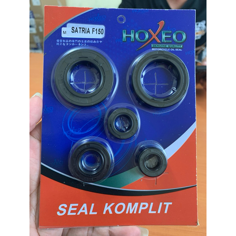 Hoxeo Oil Seal Komplit Satria F150 / Satria Fu 150 / Original Hoxeo