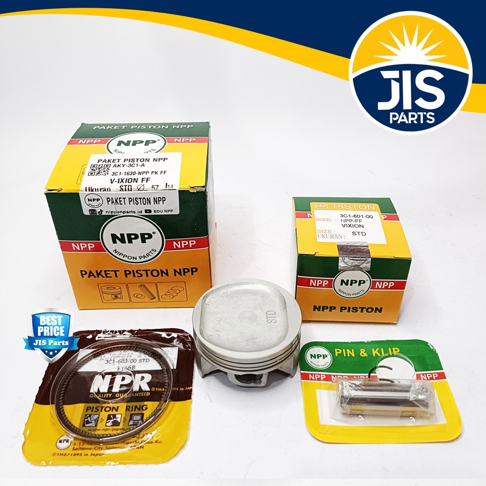 PISTON SEHER KIT VIXION OLD NEW NPP  OVERSIZE STD