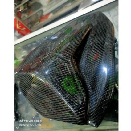 Single Seat Carbon Kevlar dan Forged Honda CBR 250RR Cover Single Seat CBR 250RR Carbon Asli