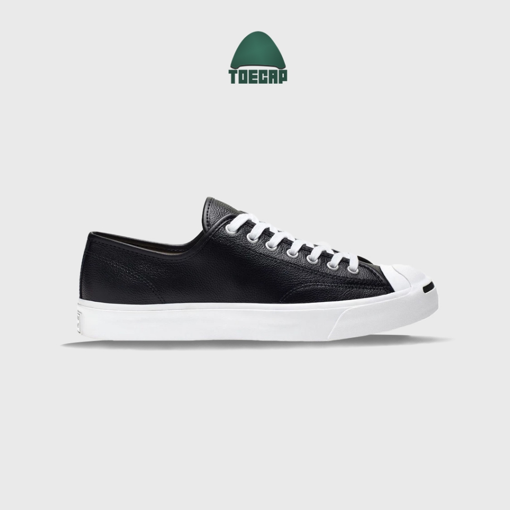 Converse Jack Purcell Low Leather Black White Leather