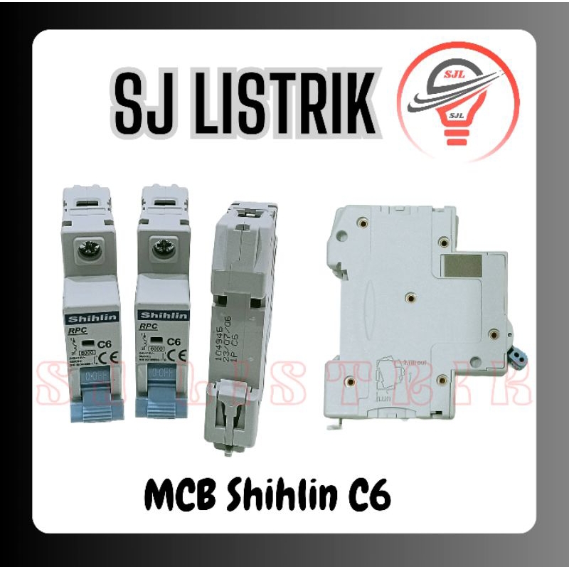 MCB 1 phase Shihlin 6A 10A