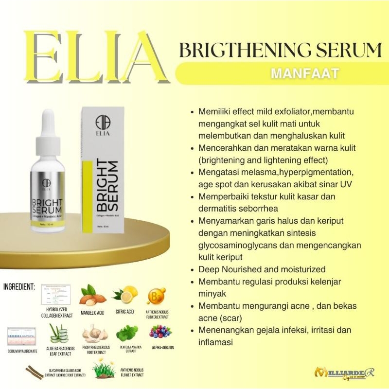 SERUM ElIA Skincare moment BRIGHTENING