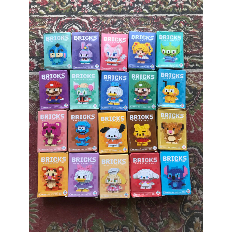 Bricks lego mainan kecil