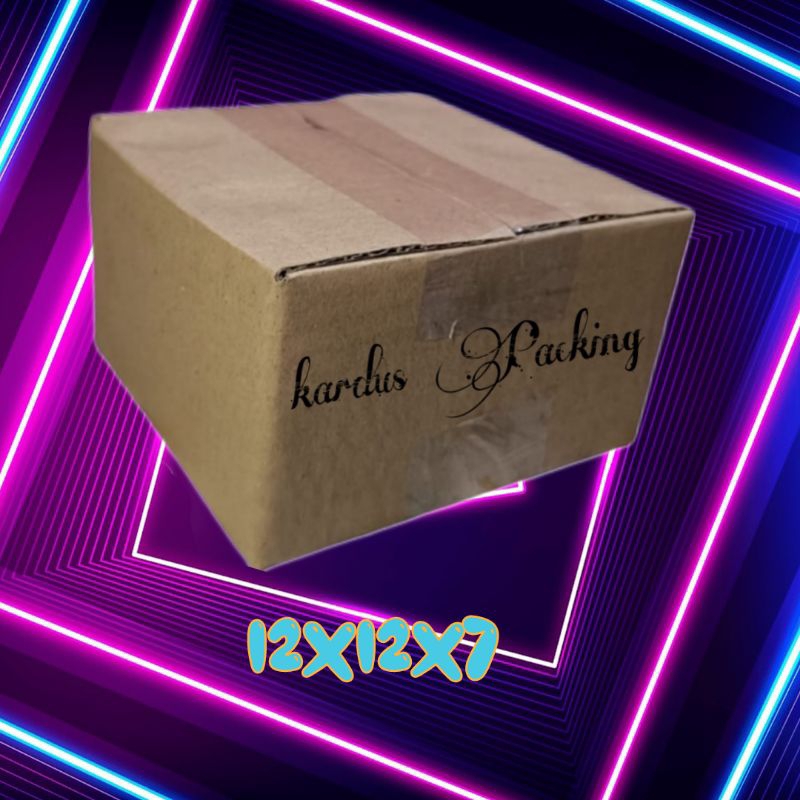 

kardus packing UK 12x12x7 kardus besar kardus kecil