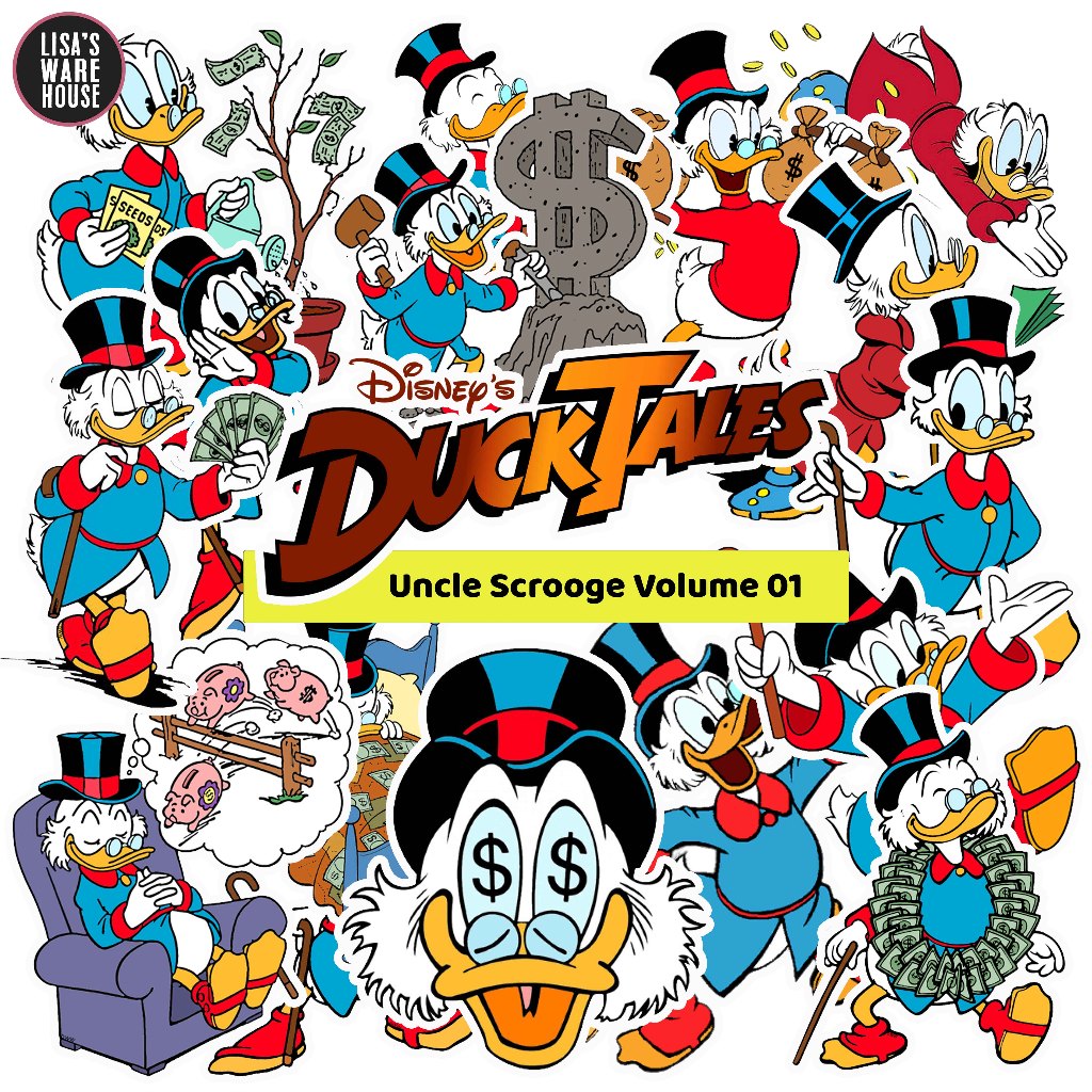 

Sticker Disney Uncle Scrooge Volume 01