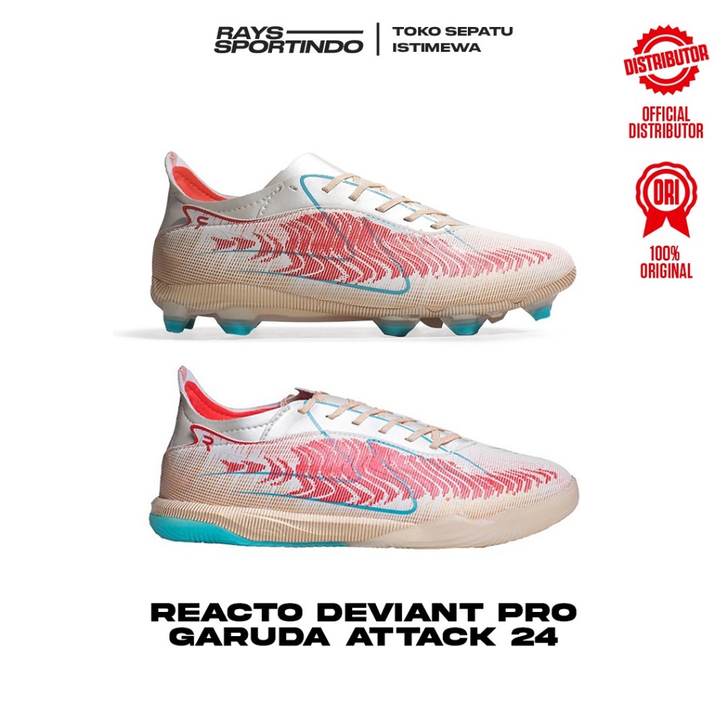 SEPATU SPECS REACTO DEVIANT PRO GARUDA ATTACK 2024 FG & IN