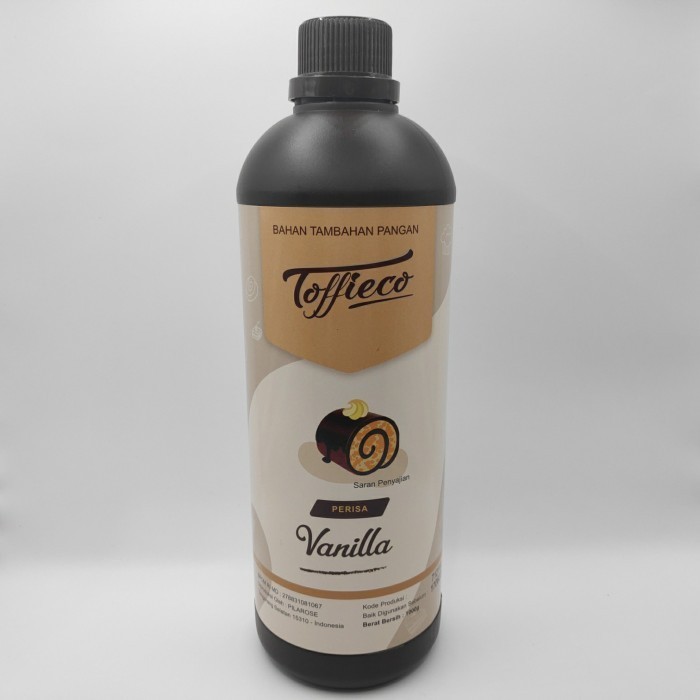 

Toffieco Vanilla Flavour 1kg - Perisa Essence Tofieco Vanila Vanili