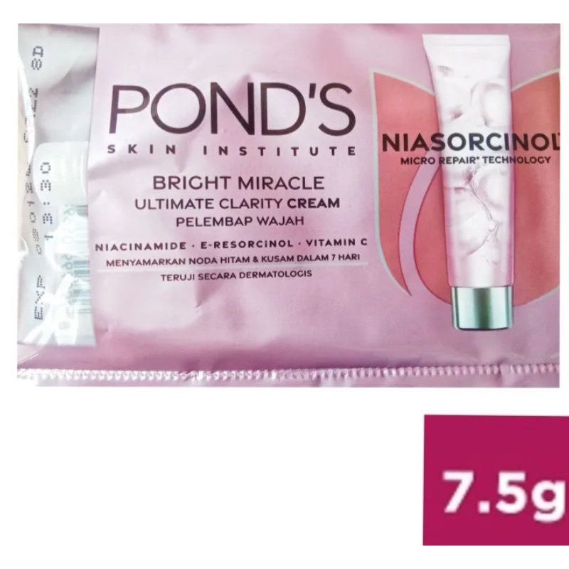 Ponds Bright Miracle Ultimate Clarity Cream Sachet