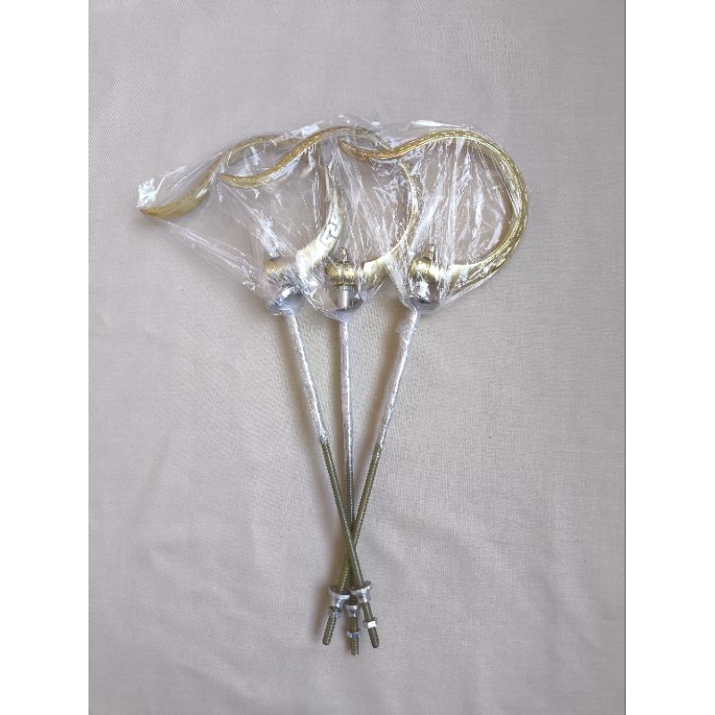 GANTUNGAN LIPAT SANGKAR MOTIF CUNGKOK GOLD MURAI KACER ANIS IJO KENARI DLL