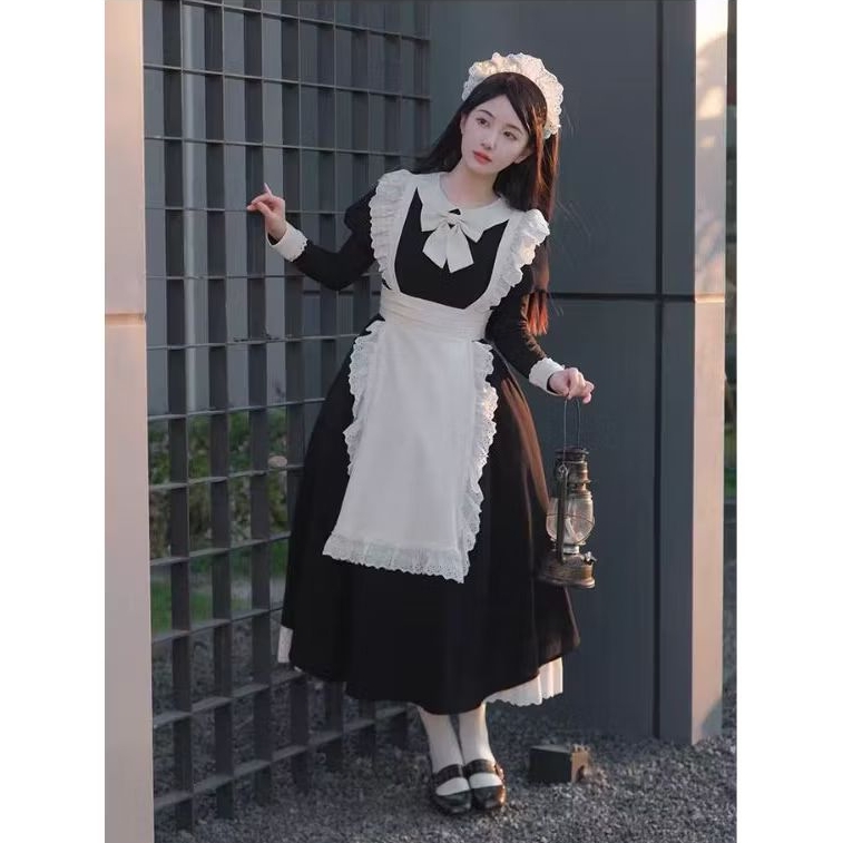 [AsahiCos] Maid Cosplay Costume Long ver
