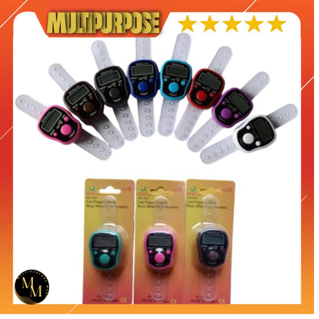 TASBIH DIGITAL+ALARM CANTIK TASBEH DZIKIR DIGITAL MURAH MINI TALLY HAND COUNTER 1051