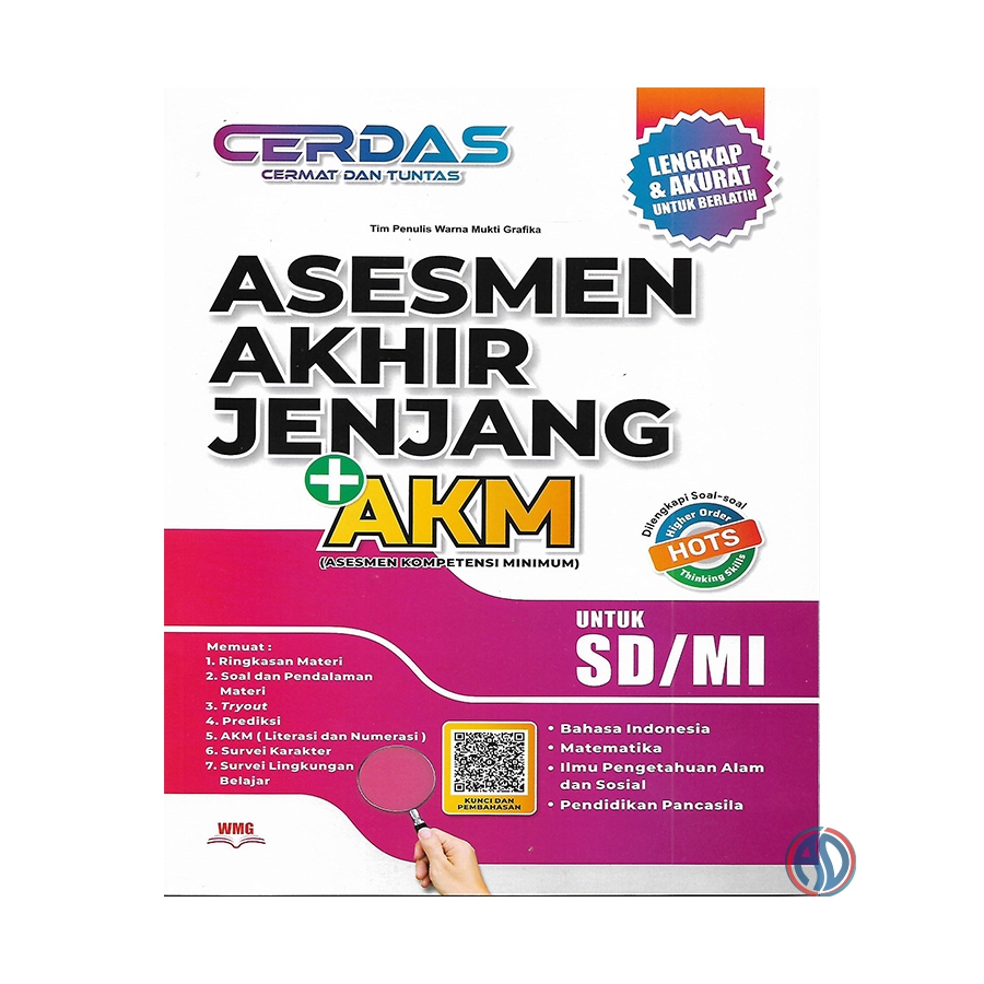 Buku Asesmen Akhir Jenjang + AKM Untuk SD/MI Penerbit PT. Warna Mukti Grafika
