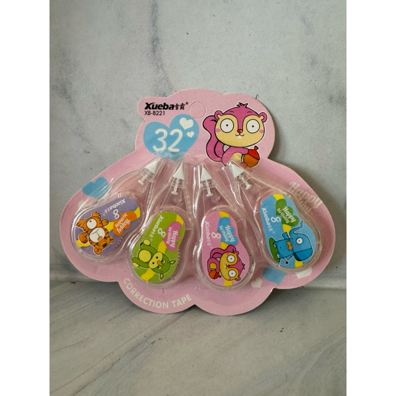 

tipe x correction tape cony fancy isi 4
