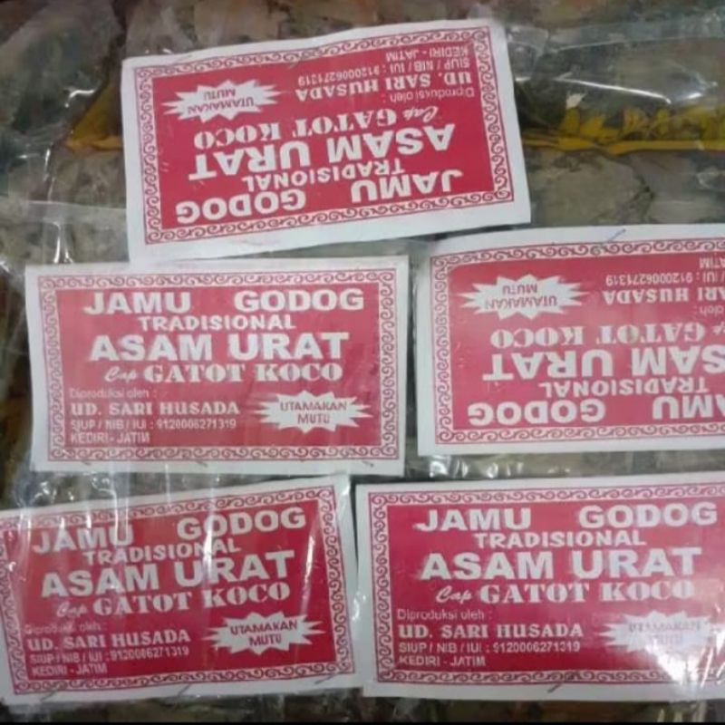 

Jamu Godog Tradisional Asam Urat Cap Gatot Koco 1 bks