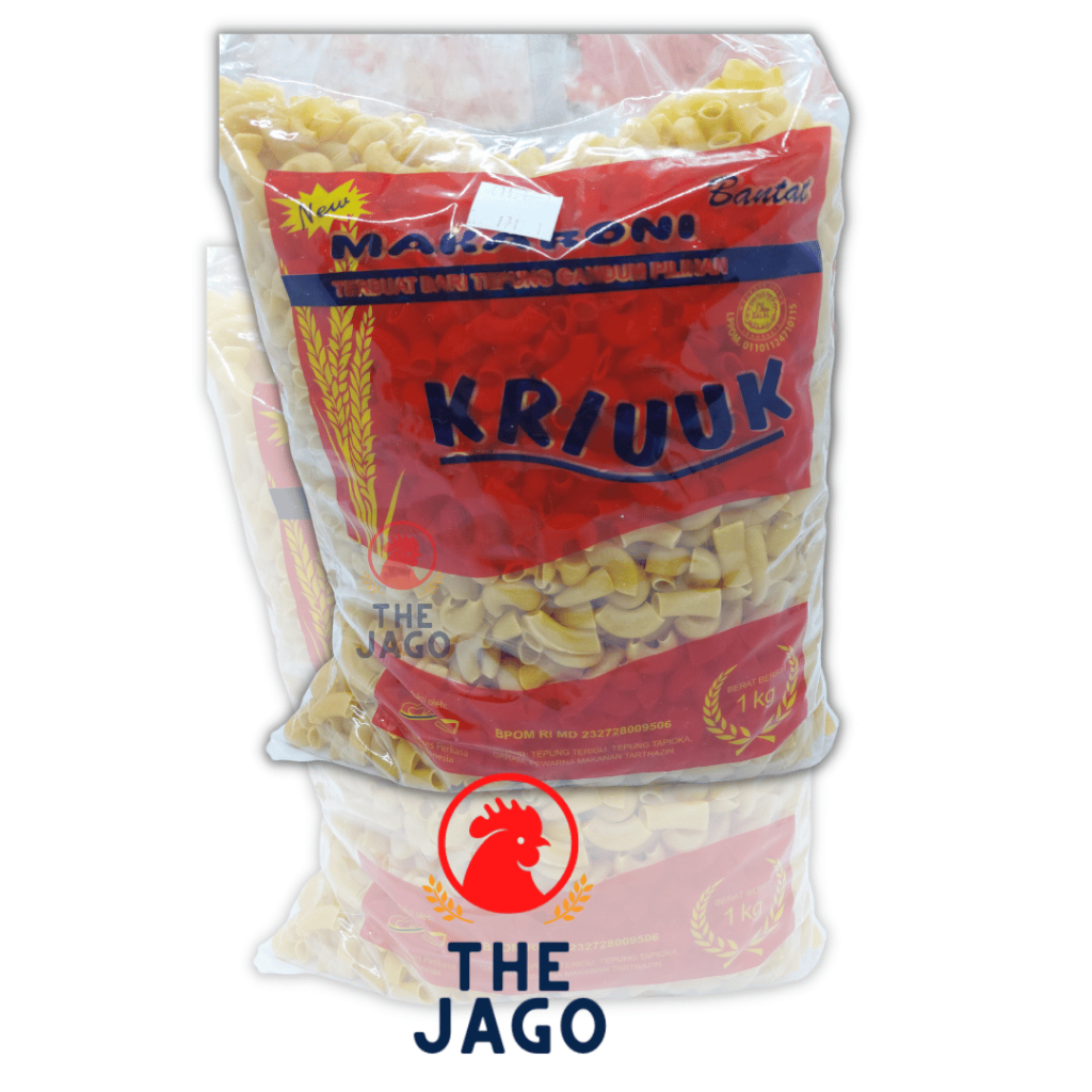 

Makaroni Mentah Kuning Kriuk