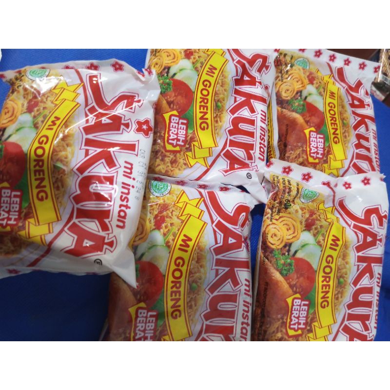 

mie goreng sakura mie instan goreng 60 gram paket hemat 5 pcs