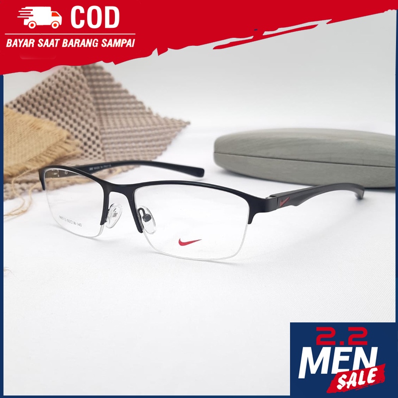 Frame Kacamata Half Nike NK8513 Metal Sporty
