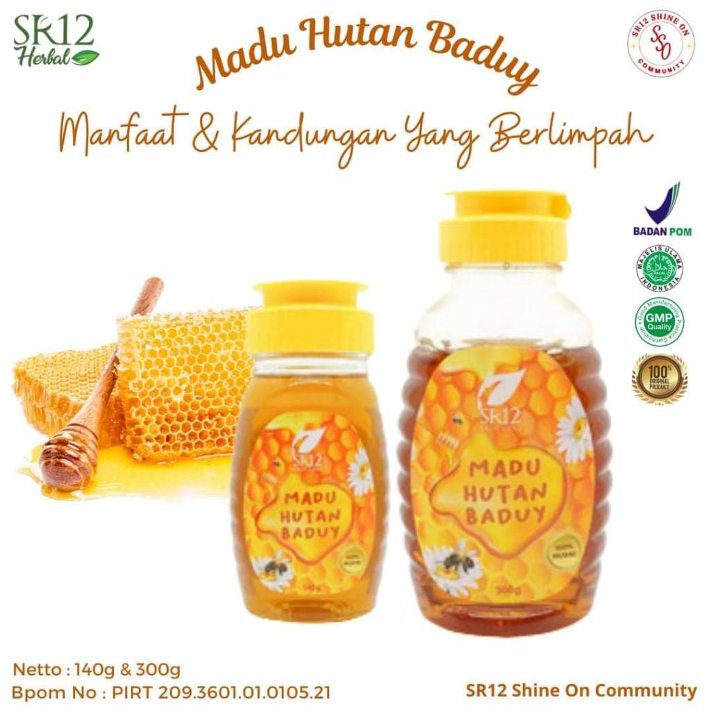 

Madu Lebah Desa SR12 Asli Berpom..!!! Madu Hutan Baduy - Madu Hutan Akasia - Meningkatkan Imunitas & Daya Tahan Tubuh