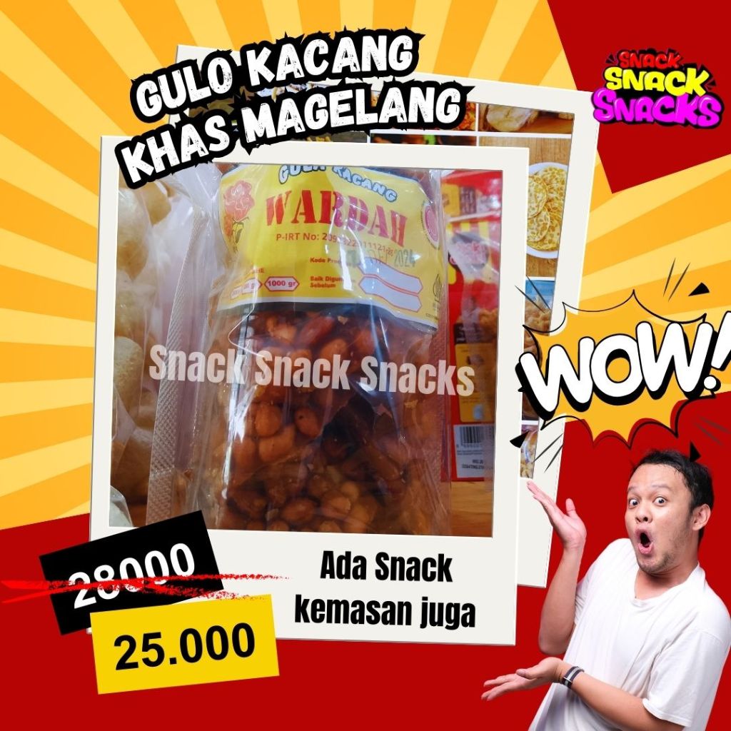 

GULO KACANG 350 GR |SS_SNACKS.ID | JAJANAN JADUL