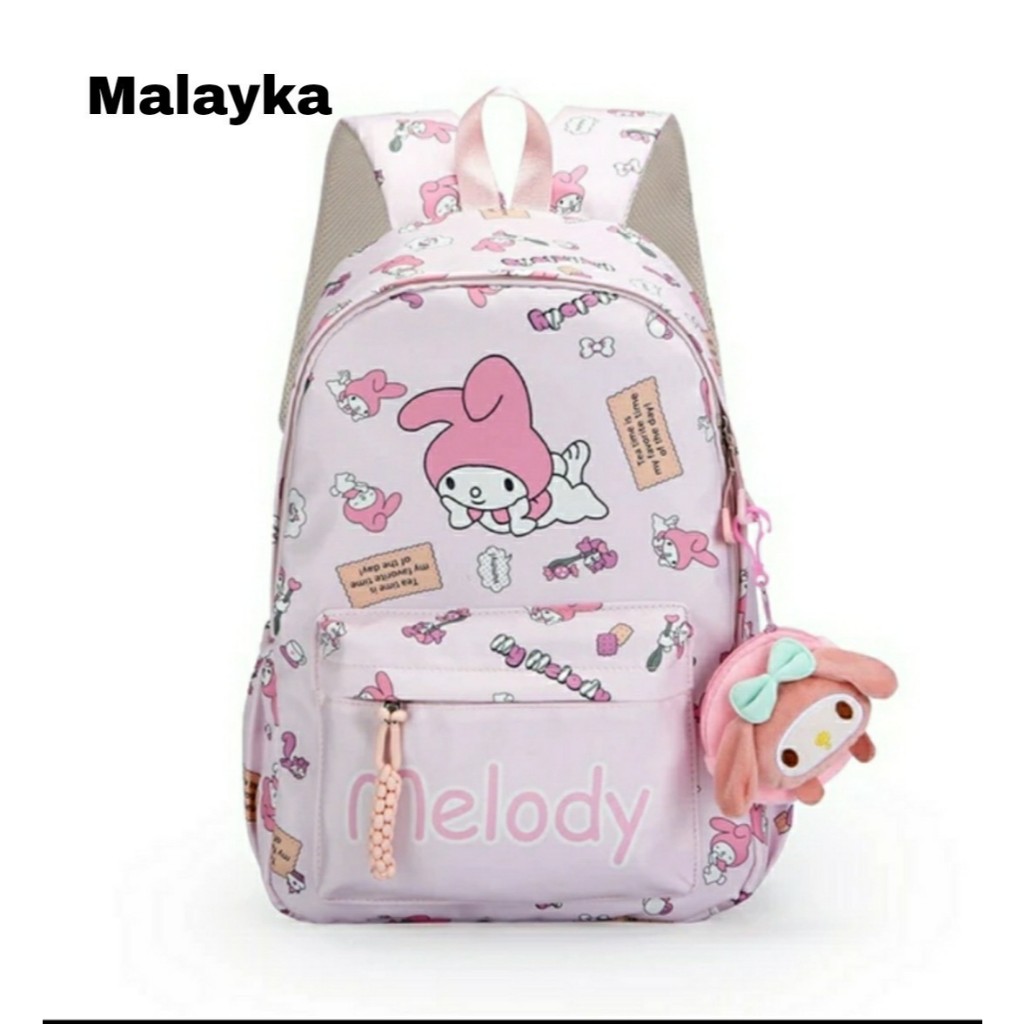 Tas Ransel Anak Perempuan MY Melody Tas Sekolah SD SMP SMA Korumi CInnamoroll Tas Anak Cewek Murah