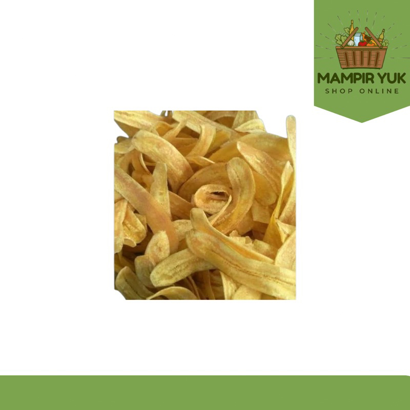 

Cemilan keripik pisang 1 bungkus | mampiryuk