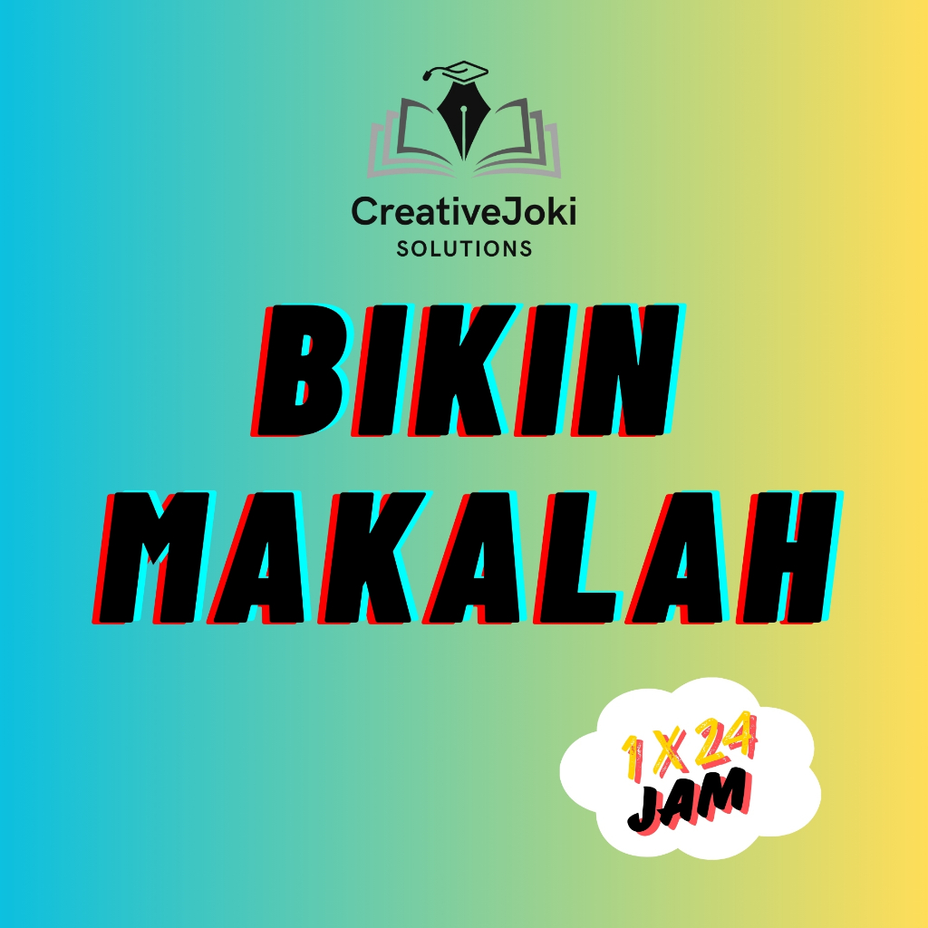 BIKIN MAKALAH || CreativeJoki Solutions