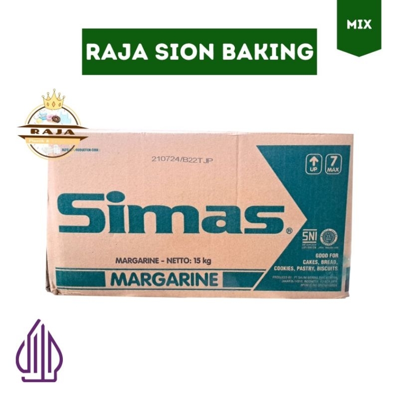 

Simas Mentega Margarine Repack 1 KG 500gr 250gr