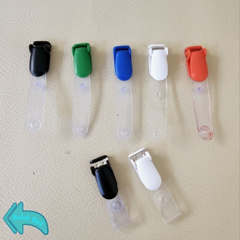 

Klip Yoyo Id Card Gantungan Kartu Id Card Plastik Klip Id