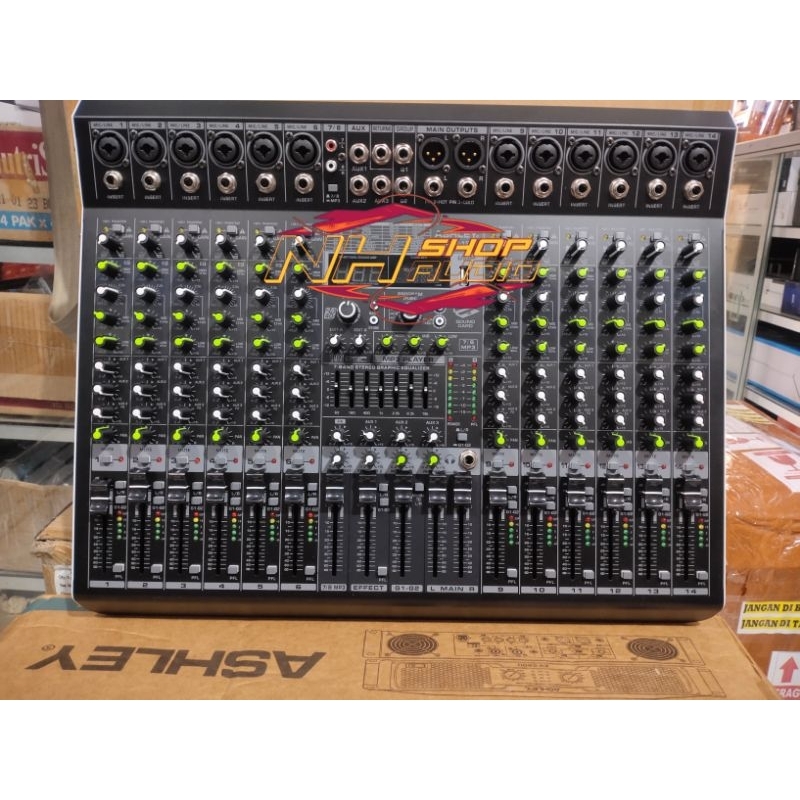 MIXER ASHLEY MDX 12 ORIGINALVERSI TERBARU  UPGRADE EFFECT REVERB 199 DSP EDIT A, EDIT B, Mixer mdx12