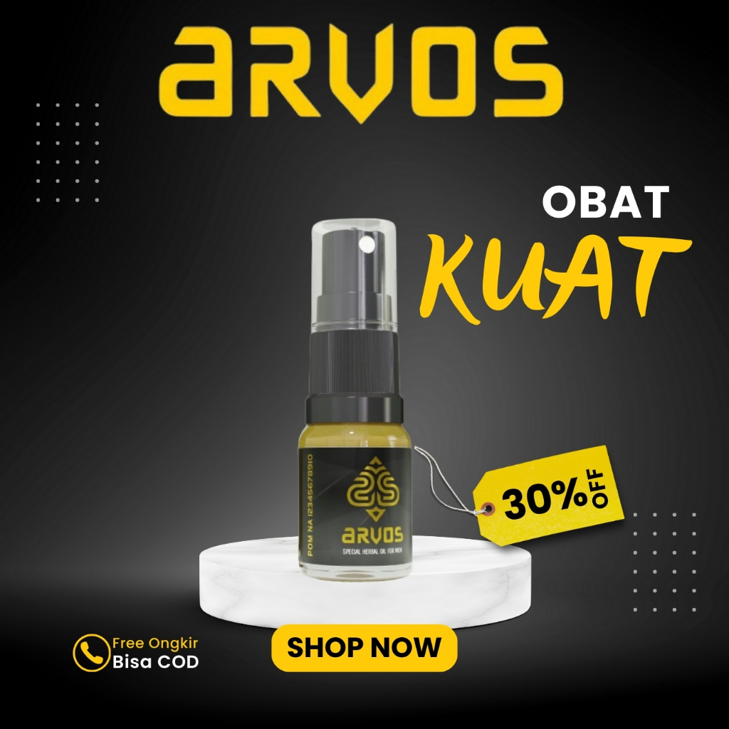 ARVOS Spray Original - Spray Kuat tanpa kebas Bpom