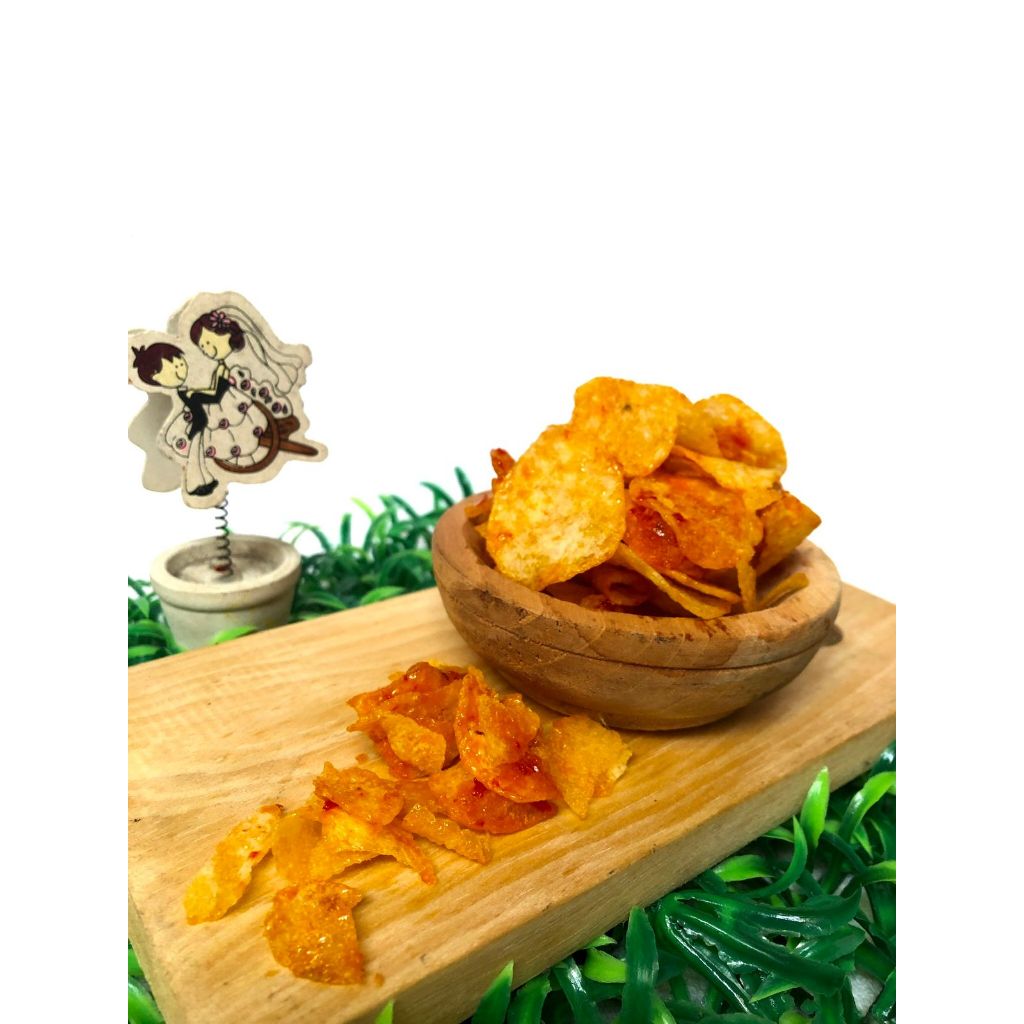 

Krezzbi/Kentang Mustopa Chips/ Kripik Pedas 280g
