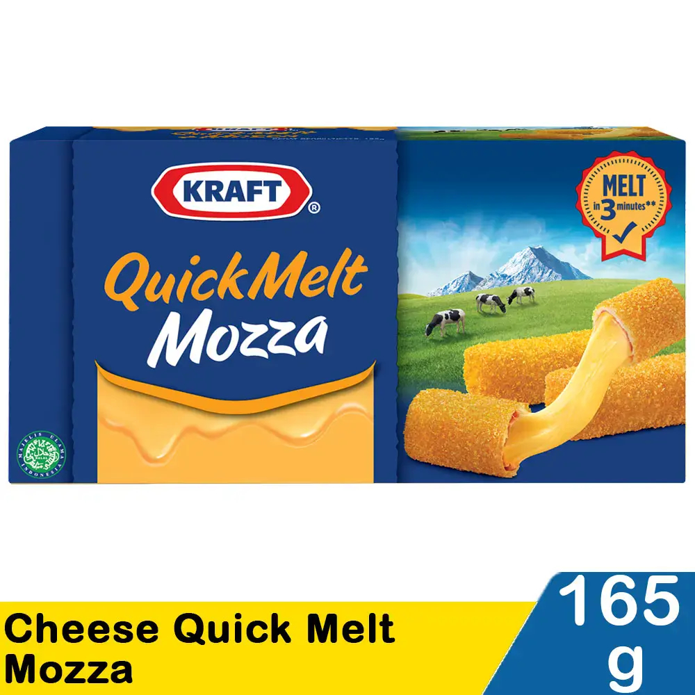 

kraft cheese quick melt 150gr