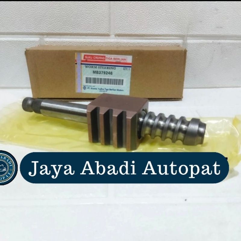 WORM SETIR STEERING STERING PINION ULIR SETIR L300 DIESEL NEW 2500CC