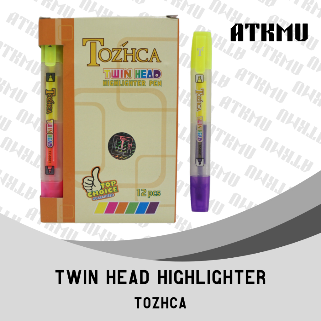 

Stabilo Twin Head / Stabilo 2 warna Tozhca Highlighter