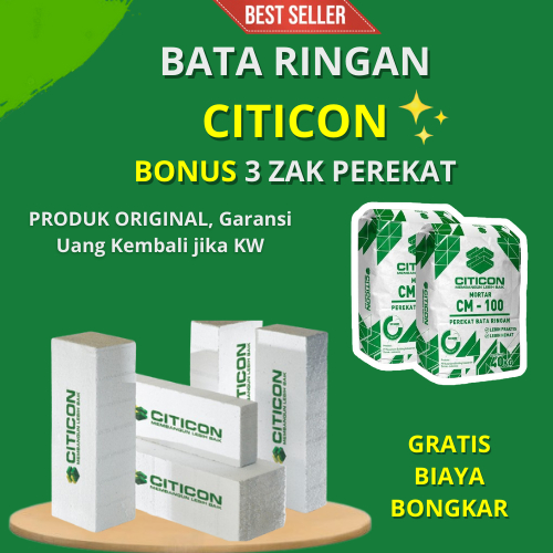 Hebel Bata Ringan Citicon Isi 11.52 Kubik Untuk Wilayah Klaten Jawa Tengah ~ Hebel Perkubik